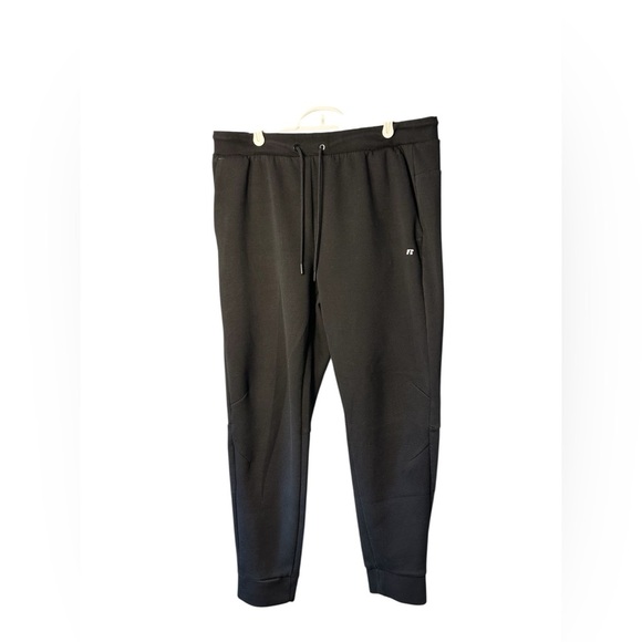 Russell Fusion Knit Joggers Men’s Size Large (36-38) Black - Picture 1 of 8